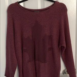 Roots Burgundy Sweater